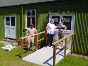 ROTARIAN PAINTERS AT WORK!